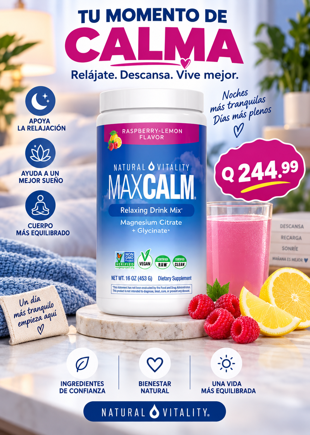 NATURAL VITALITY MAXCALM