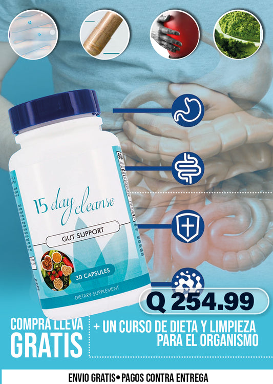 15 DAYS CLEANSE LIMPIEZA INTESTINAL