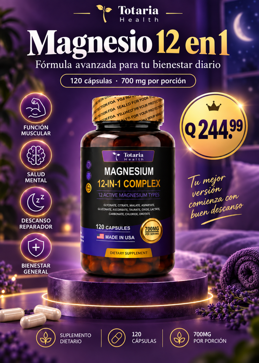 TOTARIA HEALTH MAGNESIUM 12-IN-1 COMPLEX