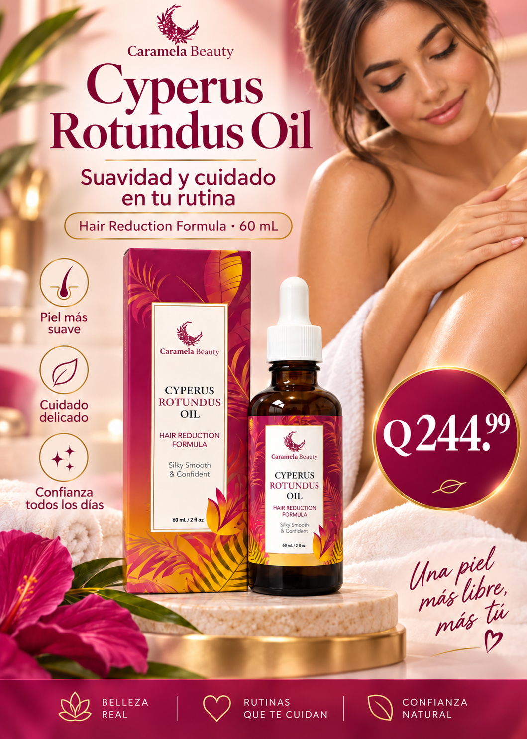 CARAMELA BEAUTY CYPERUS ROTUNDUS OIL
